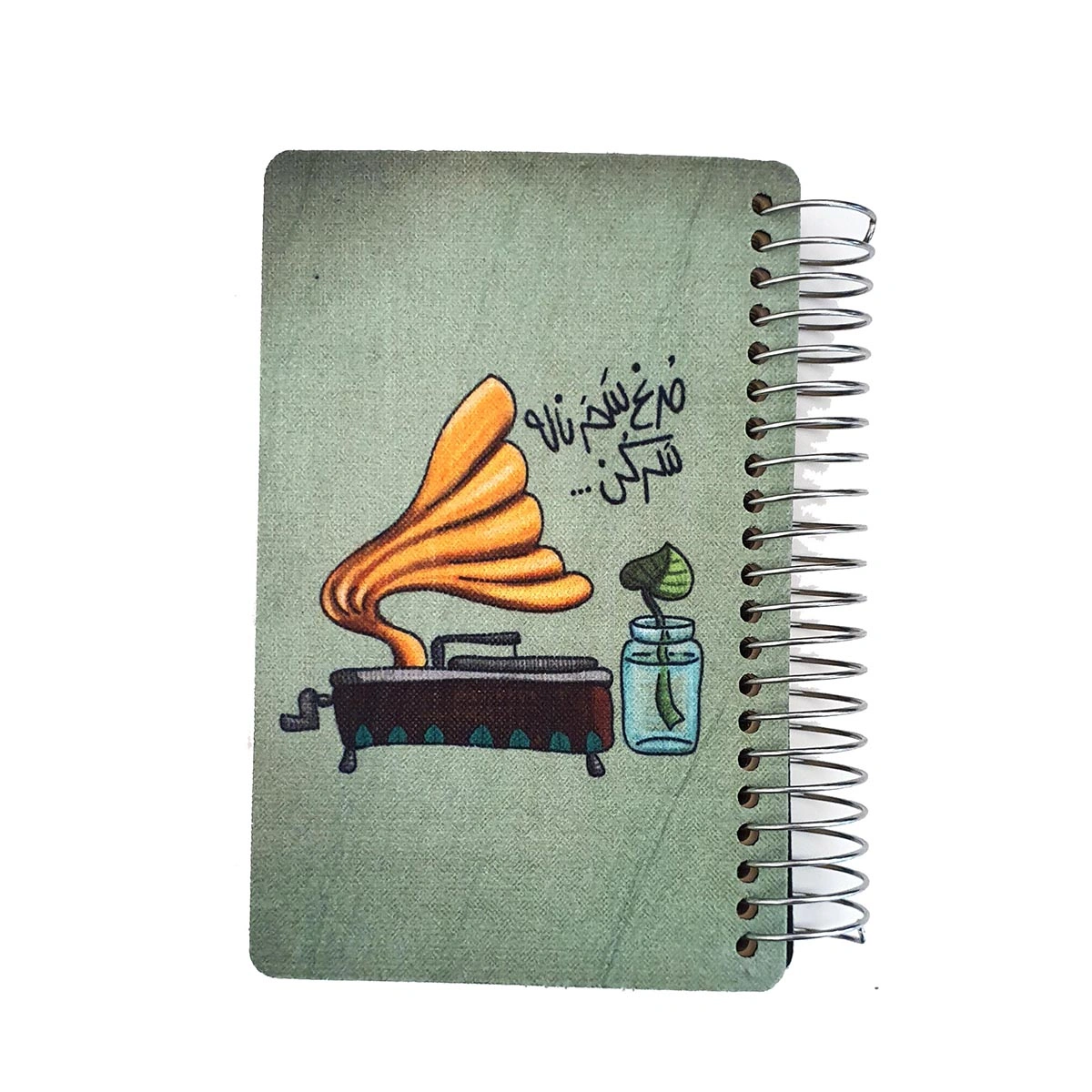 دفتر سیمی جلد نرم کوچک تا کی به تمنای