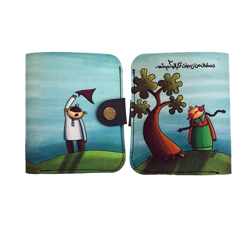 کیف پول جیبی دایره ها