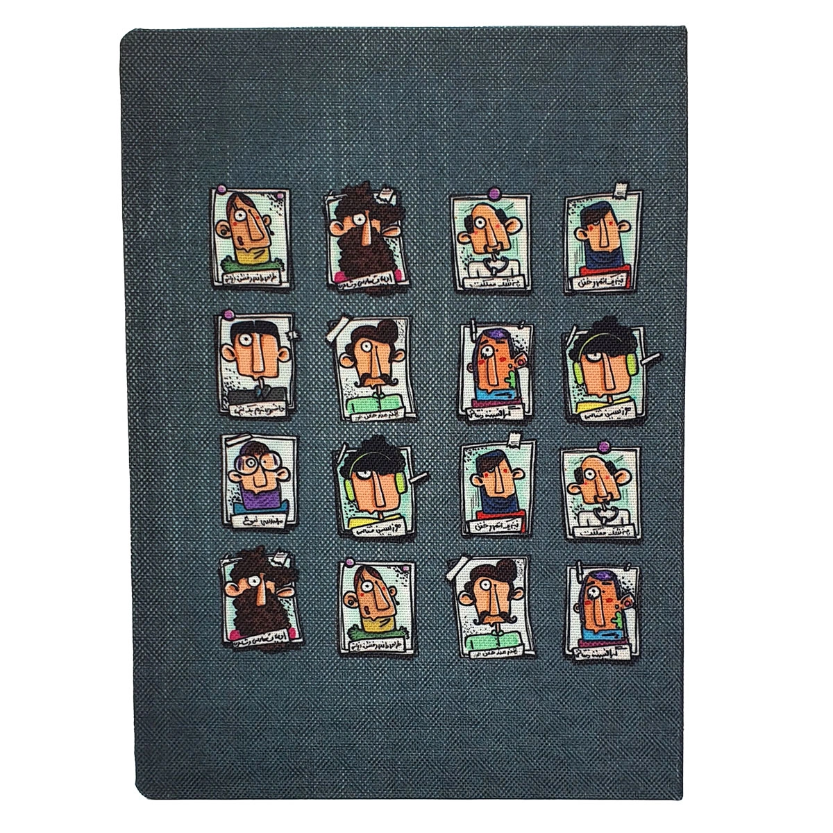 کلاسور 26 حلقه پترن زرد