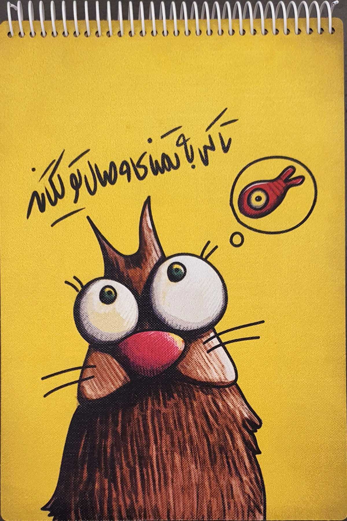 دفتر طراحی A4 گربه