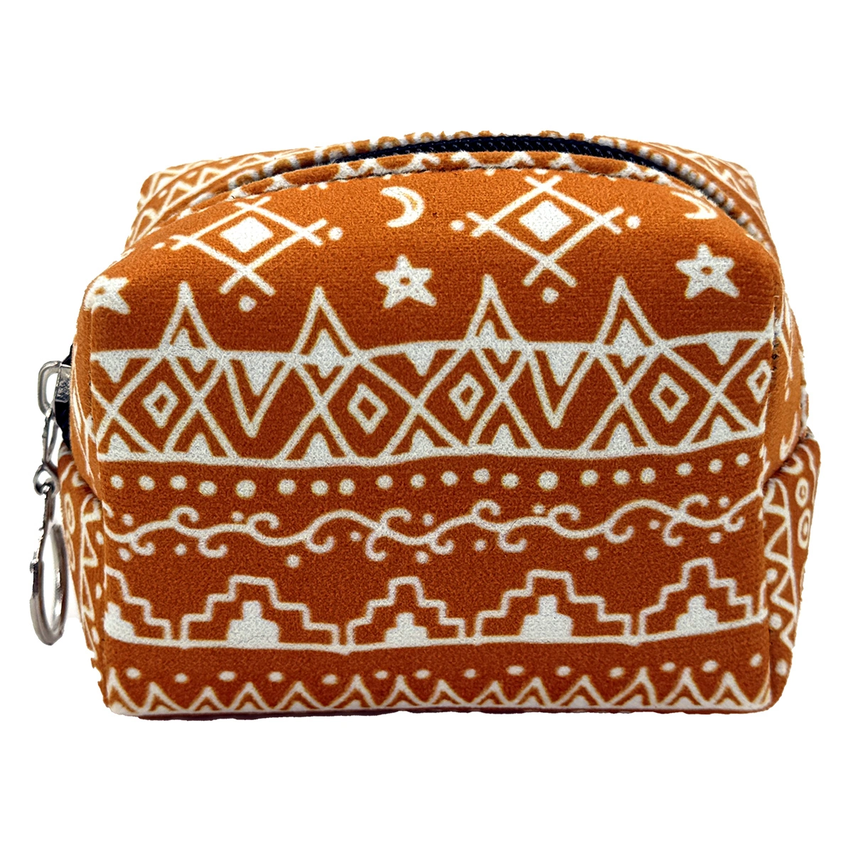 کیف فندقی پترن نارنجی