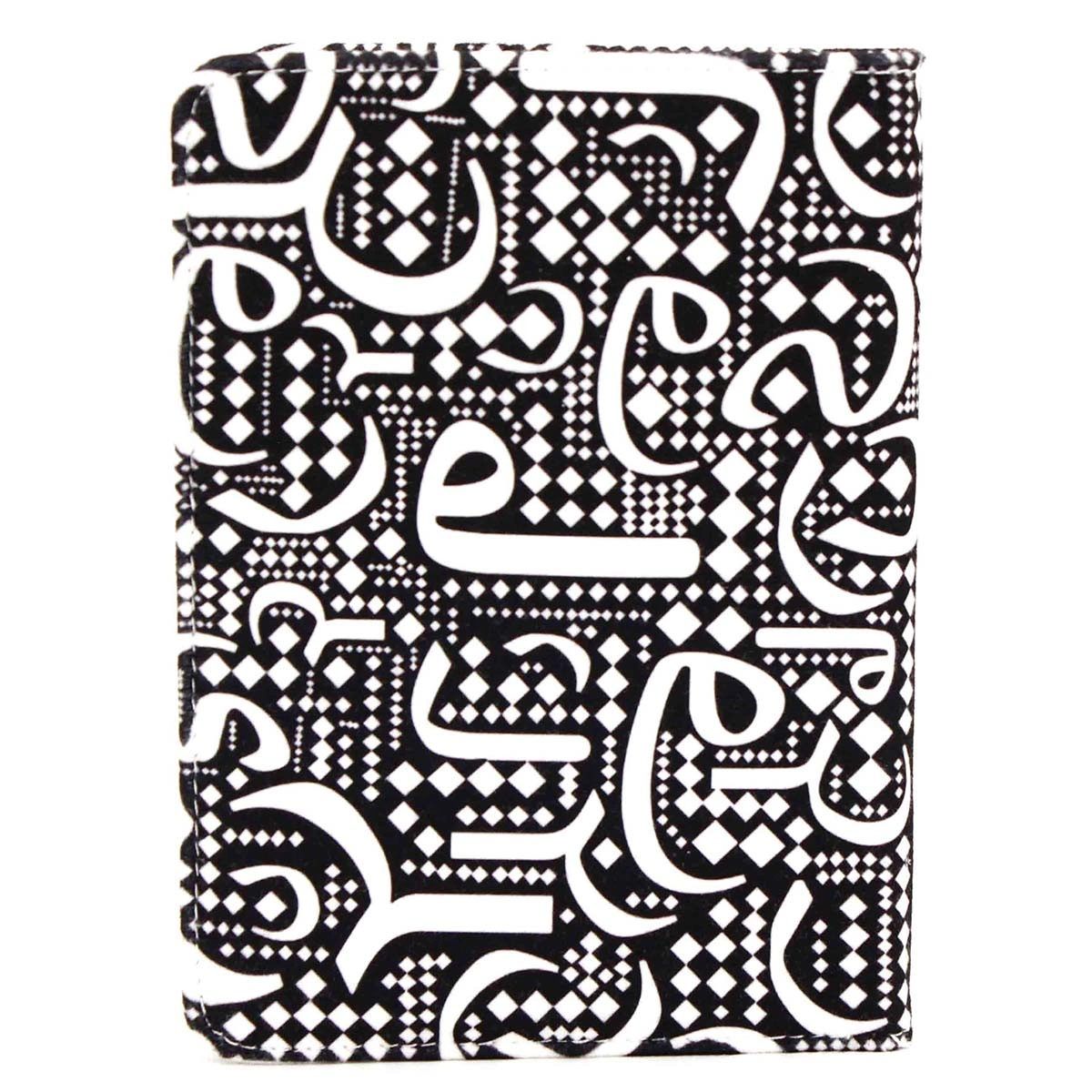 دفتر جلد سخت متوسط حروف سیاه