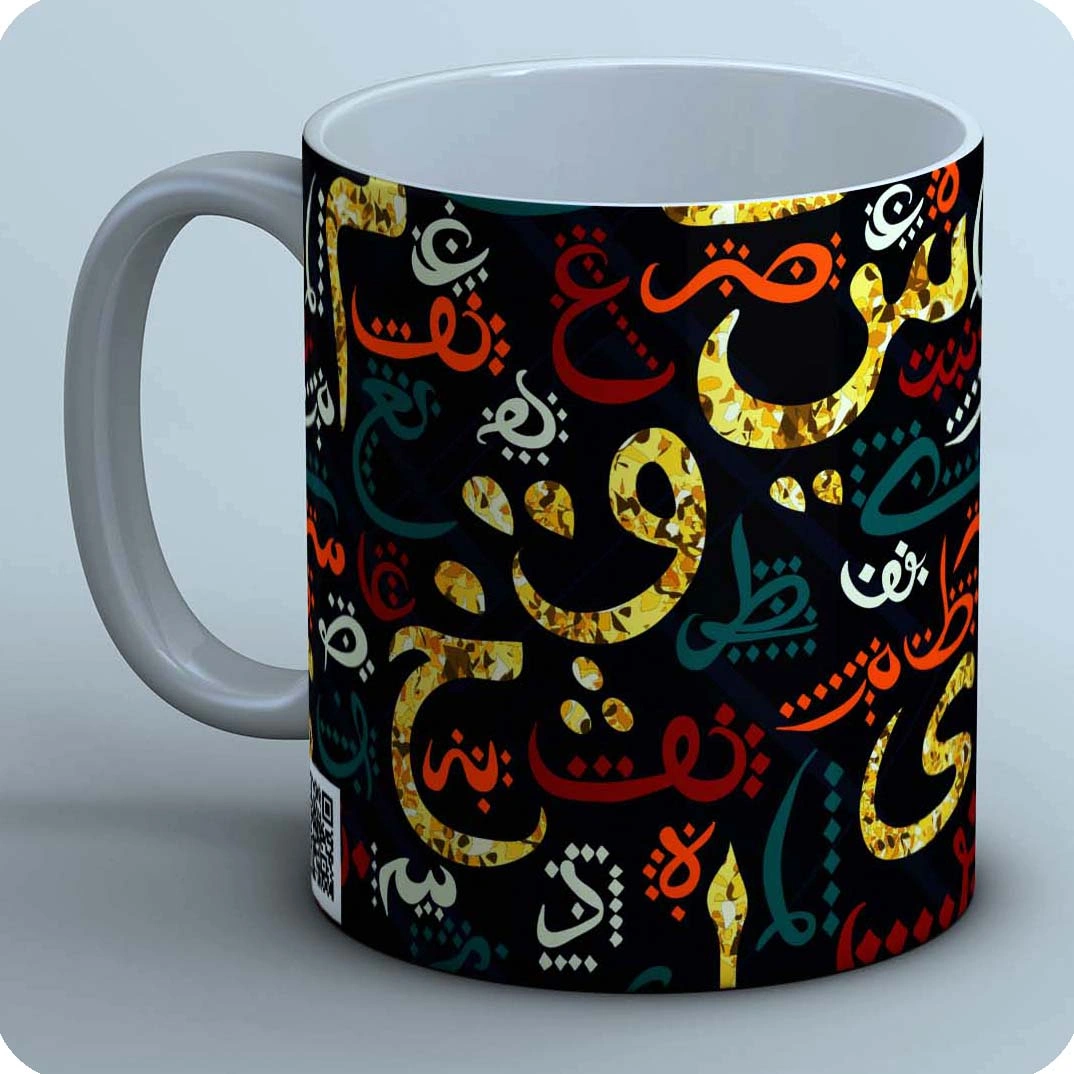 ماگ حروف رنگی