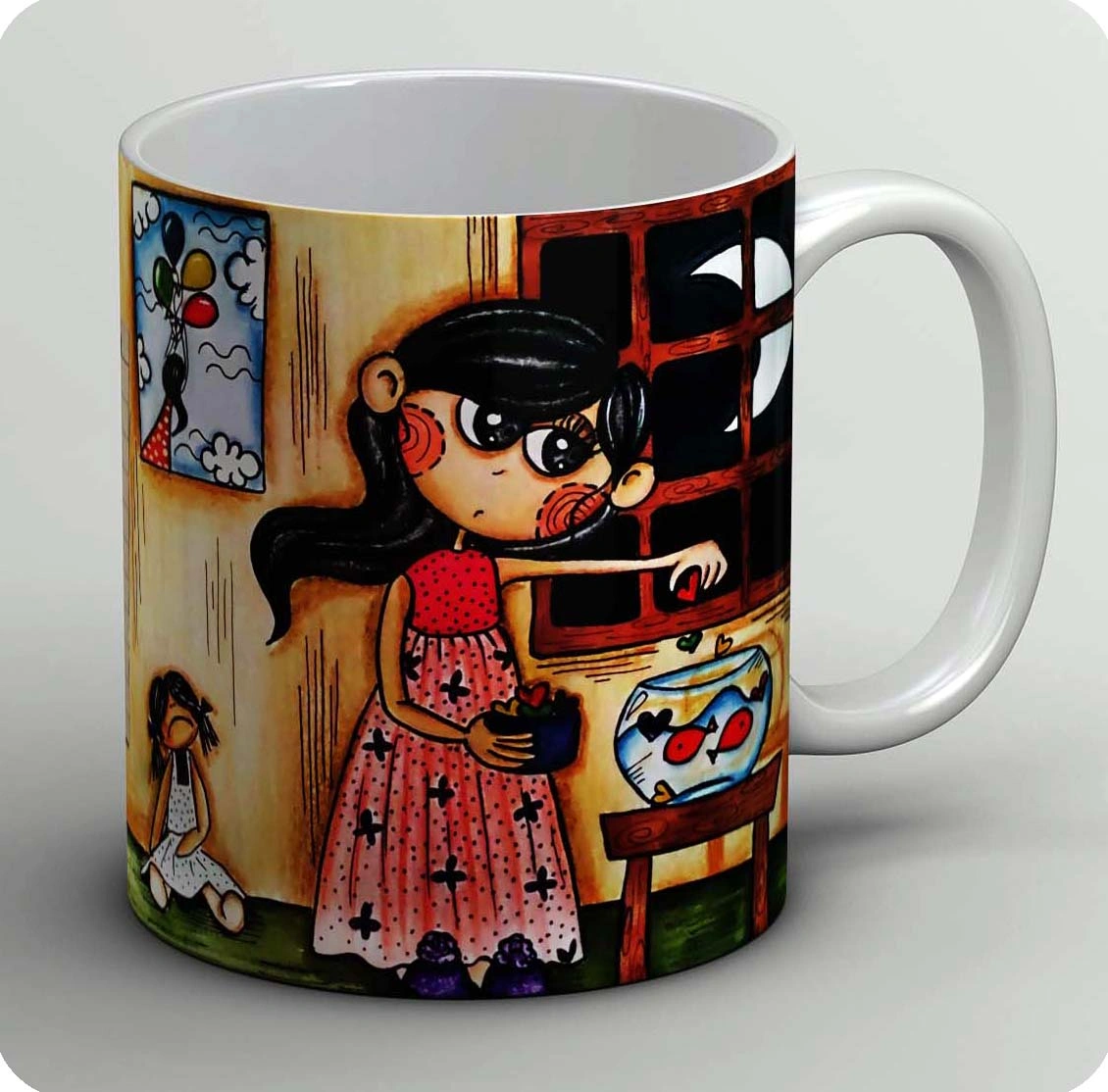 ماگ ماهی ها عاشق می شوند