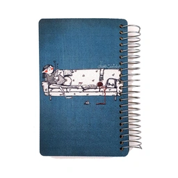 دفتر سیمی جلد نرم کوچک تا کی به تمنای