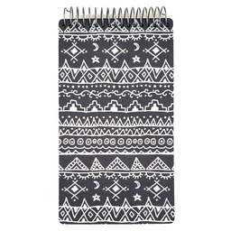 دفتر سنجاقک پترن قهوه ای