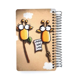 دفتر سیمی جلد نرم کوچک تا کی به تمنای