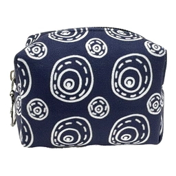 کیف فندقی دایره ها