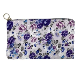 جامدادی تخت پترن گل بنفش