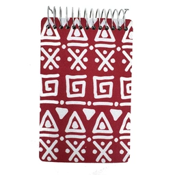 دفتر طراحی جیبی پترن قرمز