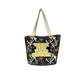  کیف دوشی دکمه دار Trust your crazy idea