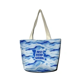  کیف دوشی دکمه دار Trust your crazy idea