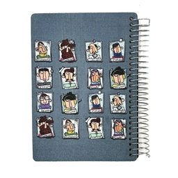 دفتر پروانه خط دار خانجون 