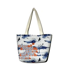  کیف دوشی دکمه دار Trust your crazy idea