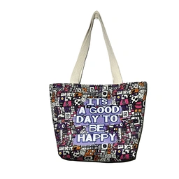  کیف دوشی دکمه دار Trust your crazy idea