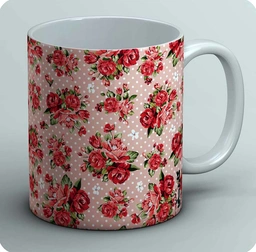 ماگ ' گل قرمز