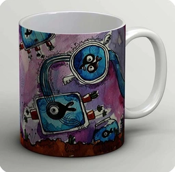 ماگ ماهی سیاه